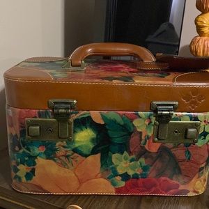 Patricia Nash Leather Train Case